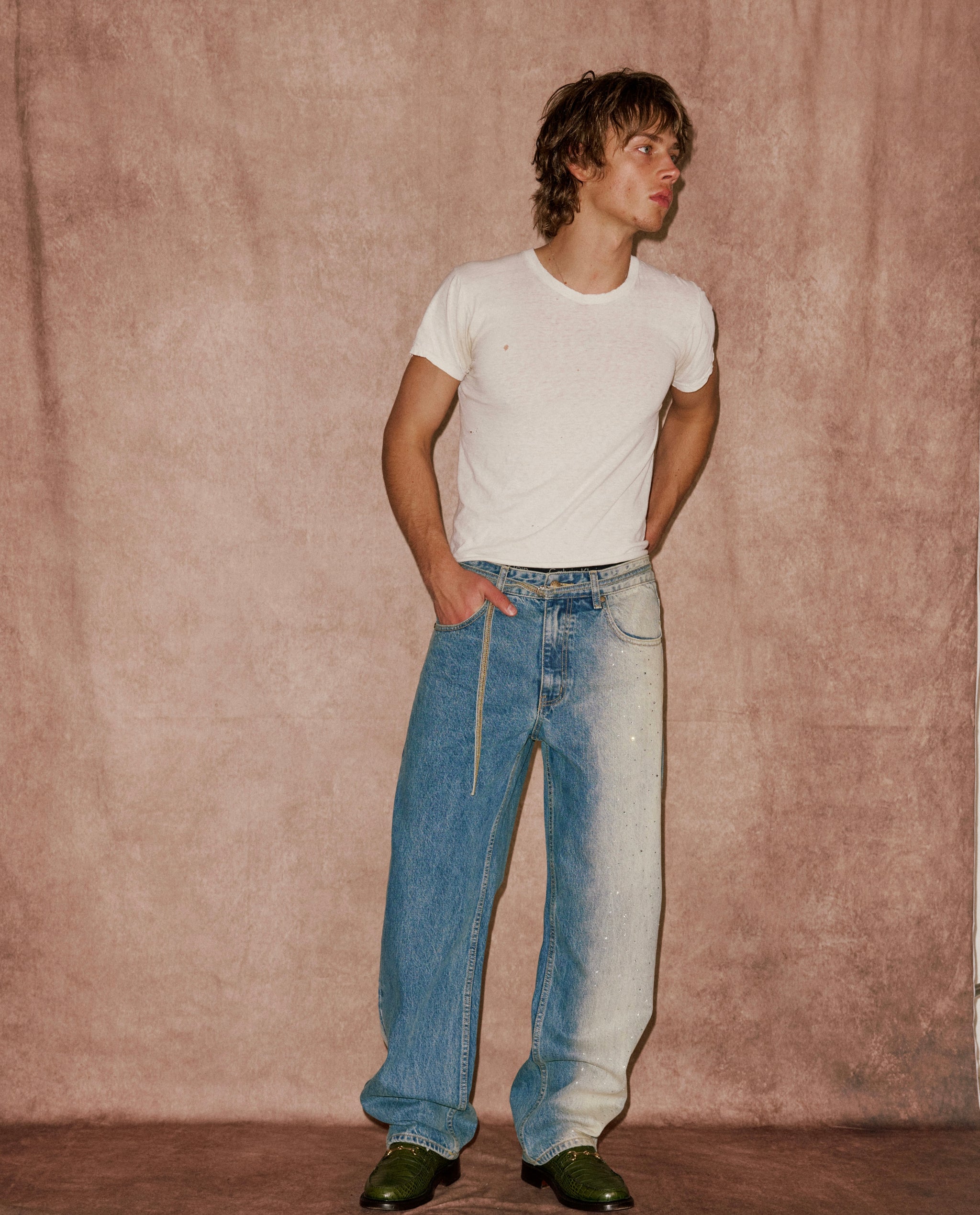 Sun Beam Crystal Denim – Better Days LA
