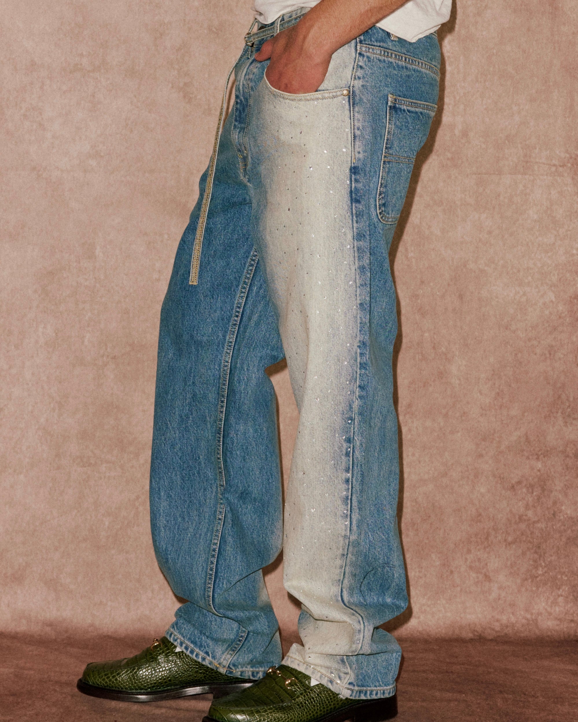 Sun Beam Crystal Denim – Better Days LA
